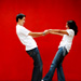 riko and niken dancing